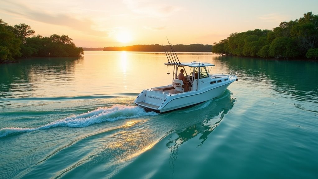 ash scattering boat rental
