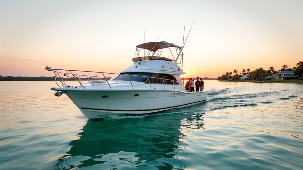 ash scattering boat service