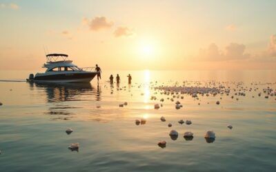 Ocean Farewell Ceremony in Clearwater FL by Still Waters Charters