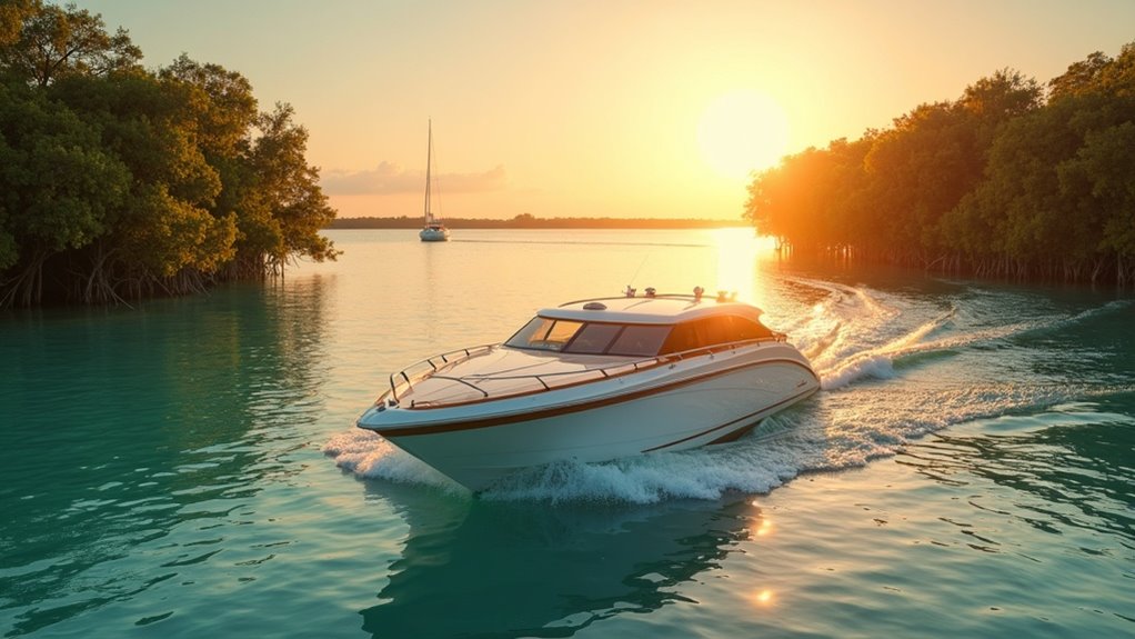 ash scattering boat rental
