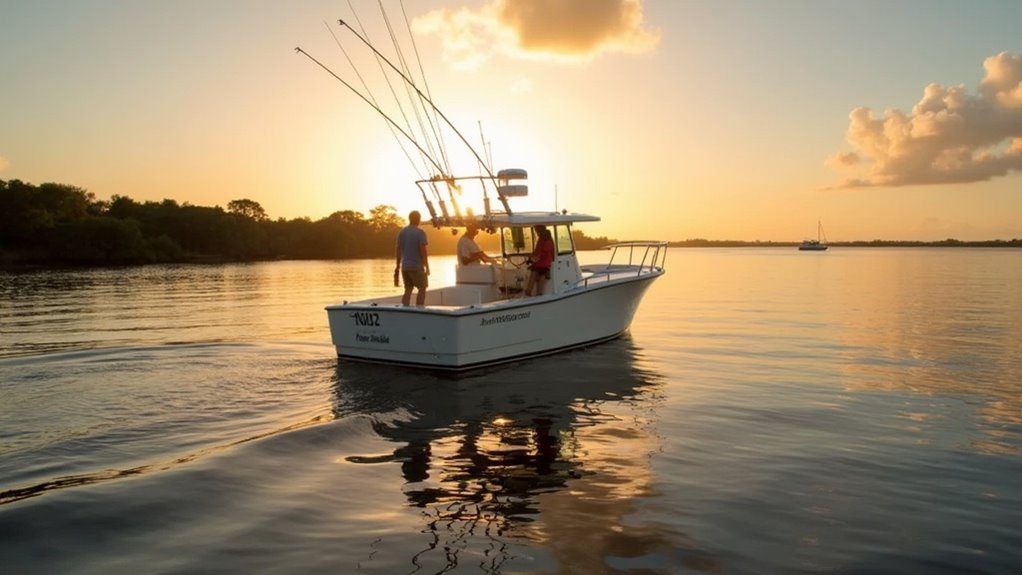 ash scattering boat service