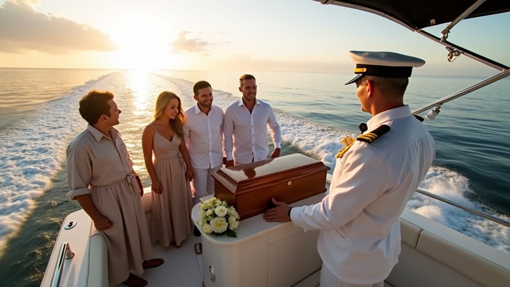 compassionate maritime memorial services