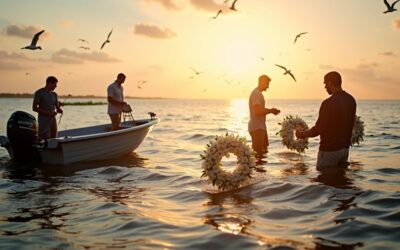 Memorial Ceremony At Sea in Haines City FL by Still Waters Charters