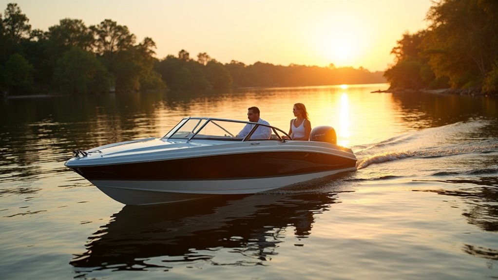 peaceful memorial service setting