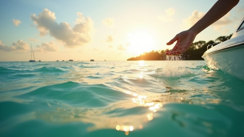 scattering ashes at sea