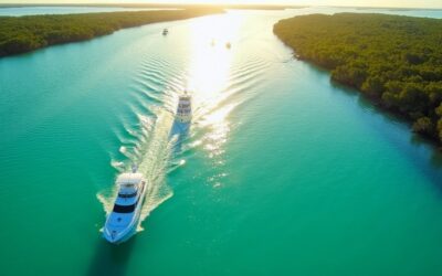 Sea Scattering in Johns Pass FL by Still Waters Charters