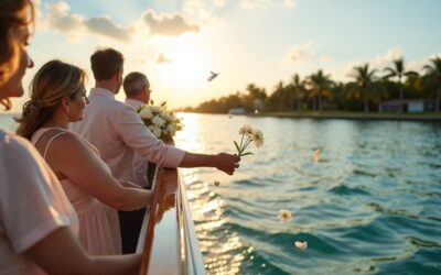Memorial Ceremony At Sea in Davenport FL by Still Waters Charters