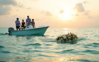 Sea Burial Ceremony in Johns Pass FL by Still Waters Charters